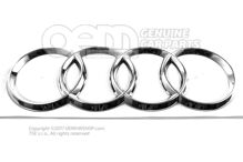 Emblemat AUDI chromowany 420853742  2ZZ