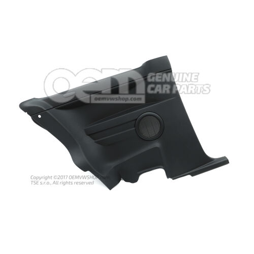 Ozdobne panele boczne w kolorze antracytowym 5Z0867043  71N