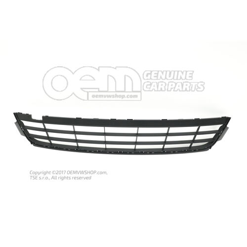 Ozdobna kratka w kolorze satynowo-czarnym 7N0853677B 9B9