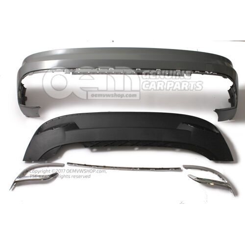Dolna część tylnego zderzaka Skoda Kodiaq Sportline OEM02252993