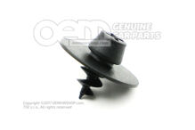 Gałka do wykładziny podłogowej satynowa czarna 3D0864812  9B9 (2)