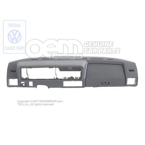 Deska rozdzielcza satynowo czarna Volkswagen Golf Cabriolet 171 155857003C 8BM