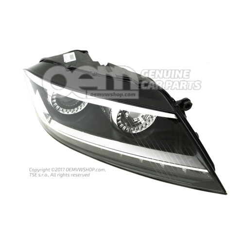 Reflektor gazowo-wyładowczy z dynamiczną regulacją świateł drogowych Volkswagen Phaeton 3D 3D1941044