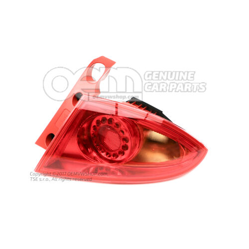 Lampy tylne z kierunkowskazami, światłami stopu i tylnymi, odblaskiem Seat Leon 1P 1P0945112C