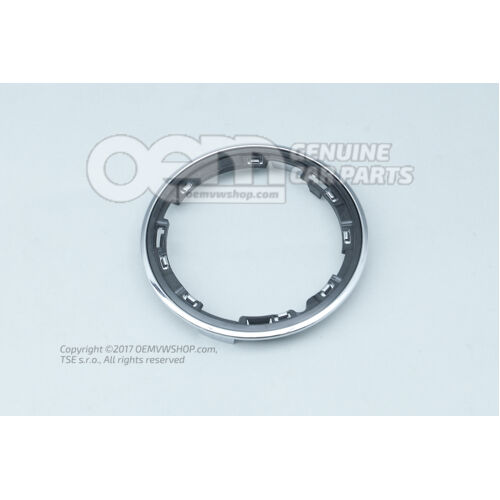 Adapter czarny satynowy/wysoki chrom 3C0853347A RYP