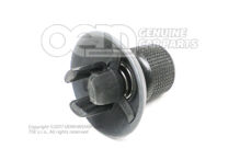 Pokrętło nastawcze satynowo czarne 1J0857520A 01C