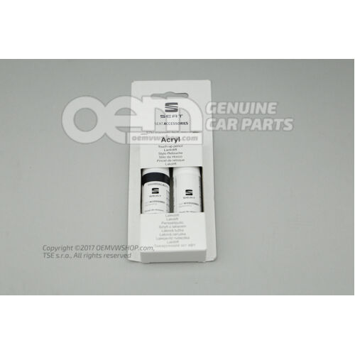 Aplikator do retuszu farby w kolorze szaro-metalicznym 000098500LMS7H