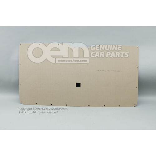 Panel wykończeniowy pokrywy tylnej (płyta pilśniowa) klasyczny szary (szary) 7H0867605D FQ4