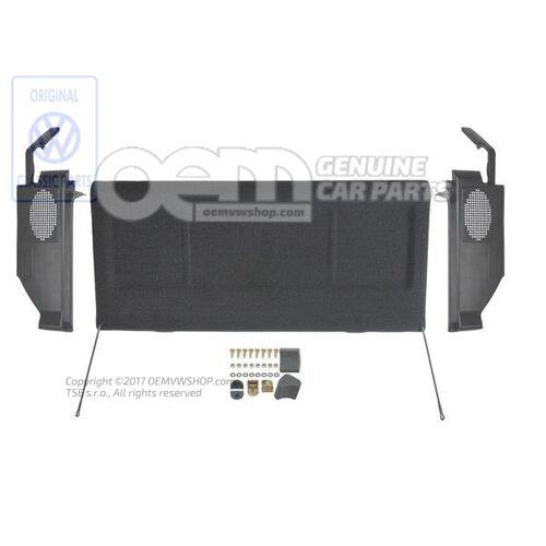 Zainstalować. zestaw do komp. bagażowego. pokrywa czarna 867898401  5AV