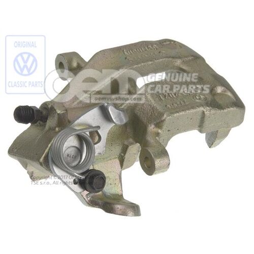 535615424 X Volkswagen Jetta/Passat/Variant/Santana Seat Cordoba/Vario/Ibiza/Toledo Obudowa zacisku hamulcowego bez klocków hamulcowych rozmiar 226x10mm tył prawy 535615424 X