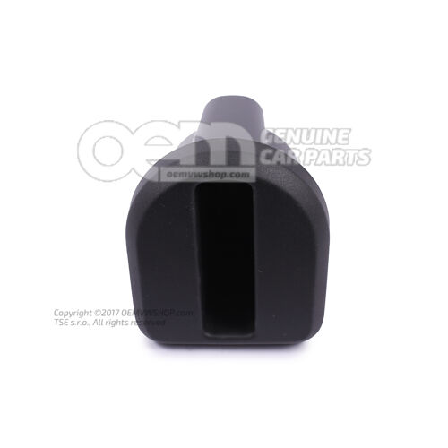 Uchwyt na telefon komórkowy satynowo czarny 5JA857953  9B9