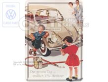 cynowo-metalowa pocztówka Großer Tag ZCP902280