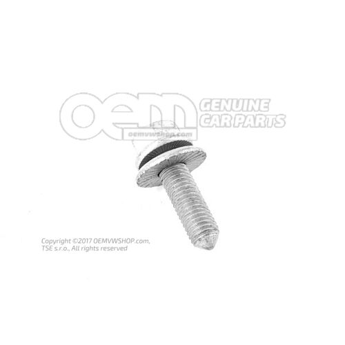 Śruba z łbem sześciokątnym (kombinowana) N  91066101