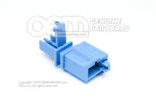 Płaska obudowa złącza z mechanizmem blokującym styki Element łączący zatrzask paska 1T0973332 Płaska obudowa złącza z mechanizmem blokującym styki Element łączący zatrzask paska 1T0973332