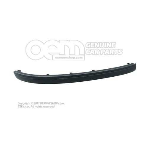 Listwy ozdobne zderzaka satynowo czarne Skoda Superb 3U 3U0807718  B41
