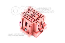 Płaska obudowa styków z mechanizmem blokującym styki, element sprzęgający, wiązka przewodów do wnętrza 4F0972483B (1)