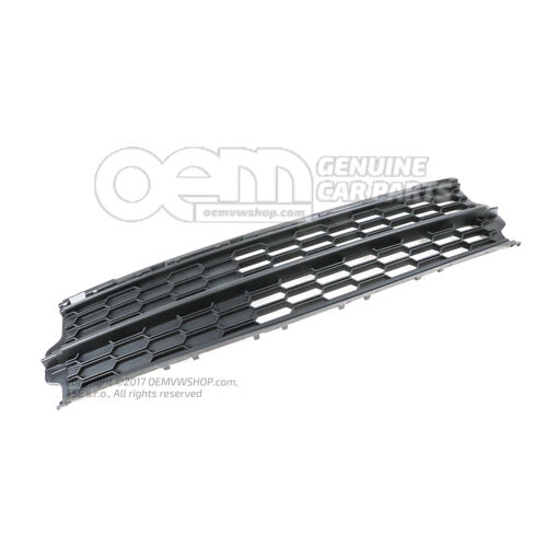 Kratka nawiewu satynowa czarna Skoda Citigo 1S 1ST853677D 9B9