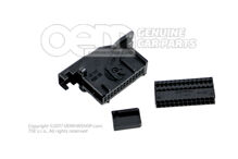 Płaska obudowa styku z zatyczką 4E0972726 (1)