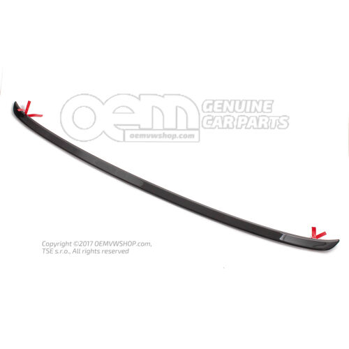 Genuine Golf 7 rear spoiler "piano black"