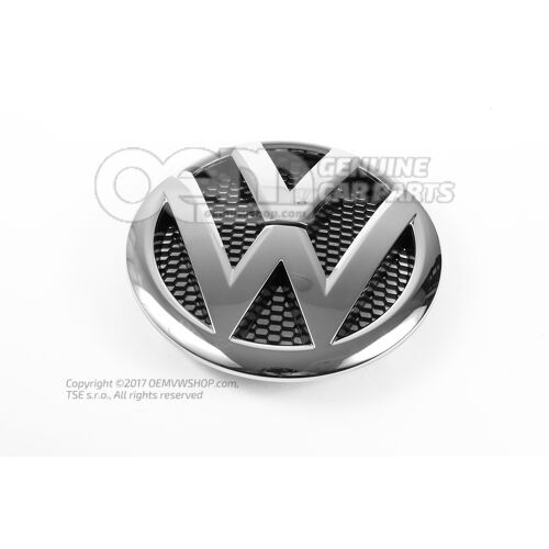 Emblemat VW, chromowany 7E0853601C 739