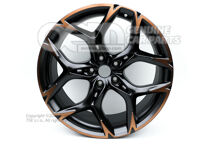 Obręcz aluminiowa Satynowa czerń/miedź 5FF601025M XEB