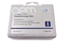1 zestaw szpilek do kół, antykradzieżowych 5Q0698137