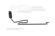 Dźwignia f. regulacja siedzenia przód+afr. satynowa czerń 4A0881232B 01C