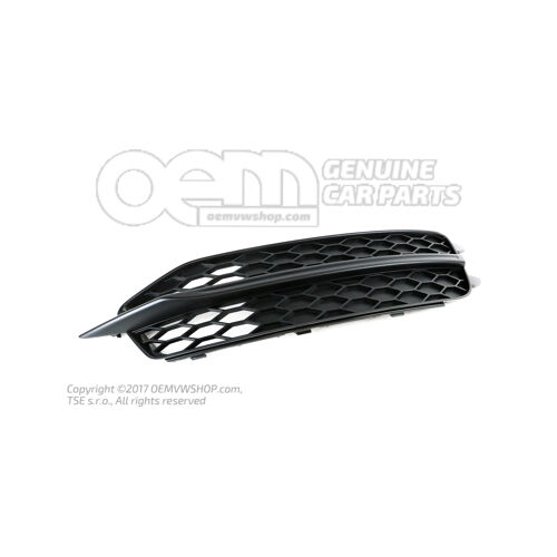Grill czarny satynowy Audi A6/S6/Avant/Quattro 4G 4G0807682D 9B9