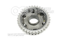 Piasta synchroniczna z kołnierzem blokującym 02T311239J