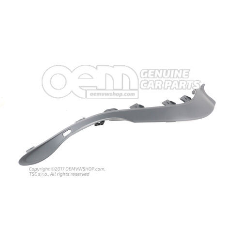 Tapicerka oparcia soul (czarna) Audi TT/TTS Coupe/Roadster 8S 8S0881317S 6PS