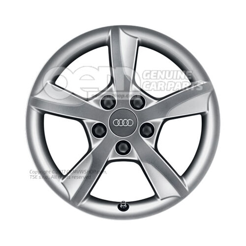 Obręcz aluminiowa w kolorze diamentowego srebra 8V5071496  8Z8