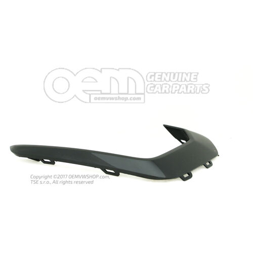 Listwa czarna do Volkswagena Golfa 5G 5G0853102D 041