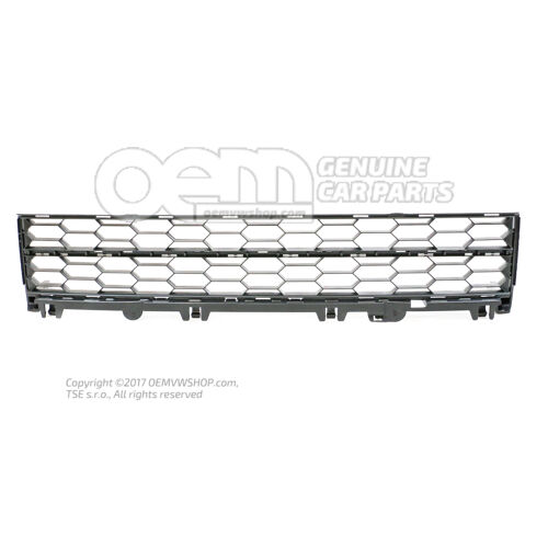 Kratka nawiewu, satynowa czarna 3V0853677A 9B9