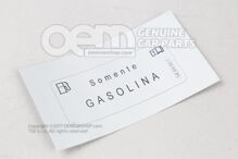 Naklejka &quot;PALIWO BEZOŁOWIOWE&quot; 1JE010847F