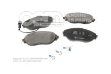 komplet klocków hamulcowych do hamulców tarczowych „eco” w rozmiarze ekonomicznym 340X30 JZW698151AT komplet klocków hamulcowych do hamulców tarczowych „eco” w rozmiarze ekonomicznym 340X30 JZW698151AT