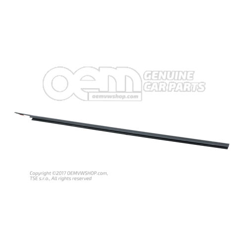 Uszczelka otworu okiennego, satynowa, czarna 1M0837477D B41