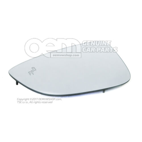 Szkło lustrzane (płaskie) z płytką 561857521T