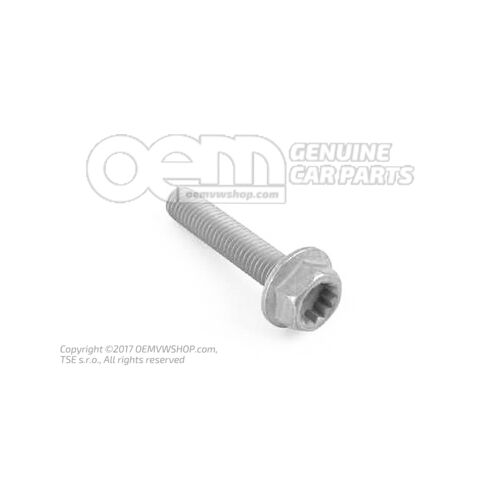 Śruba z kołnierzem sześciokątnym M8X40 N  91051201
