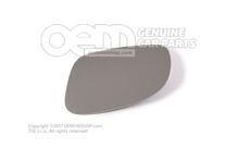 Szkło lustrzane (wypukłe) z płytką nośną Volkswagen Beetle 1C 1C2857521E (1)