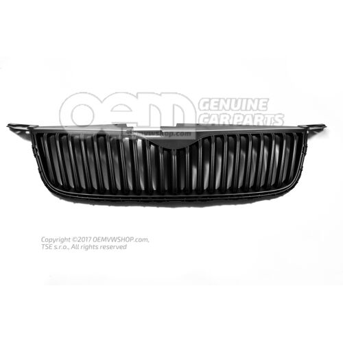 Kratka satynowa czarna Skoda Yeti 5L 5L0853668  9B9