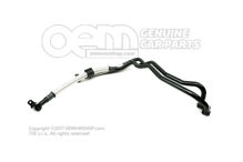 Przewód ciśnieniowy oleju do chłodzenia oleju silnikowego 4L0117317B