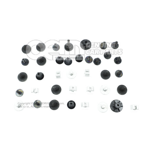 1 zestaw elementów mocujących do błotnika 2H0898625