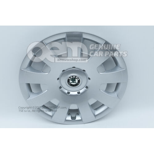 Obręcze kół czarne/jasny chrom 3T0601147  MHB