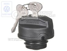 Korek zamykany, nie na jeden klucz, system zamykania zbiornika paliwa 191201551A