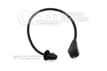 Pasek do trzymania Satynowy czarny 5FF863447  9B9 (1)