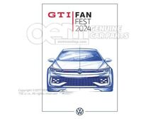 Reprodukcja dzieła sztuki, format DIN A1, kolekcja GTI