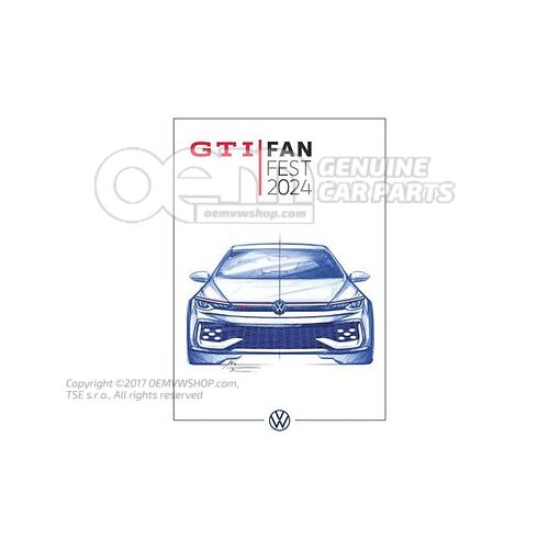 3A4087799 Art reproduction, DIN A1 format, GTI collection