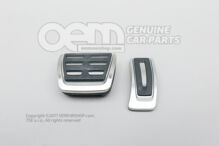 1 komplet nakładek na pedały do automatycznej skrzyni biegów – kierownica po prawej stronie 4M2064205