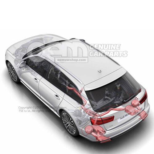 1 zestaw elementów mocujących nagłośnienie silnika Audi A3 Sedan/Sportback 8V 8V0071770