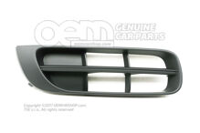 Obszycie satynowe czarne 5J0807368  9B9